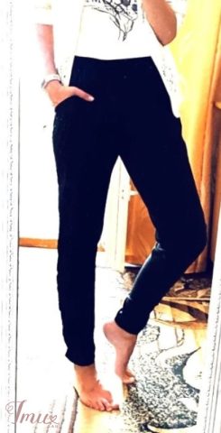 imusau.lt | listing Stilingos kelnės raukta apačia